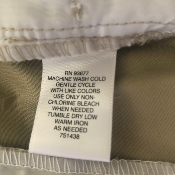 Liz Claiborne Tan Pants Sz 12P - Picture 8 of 8